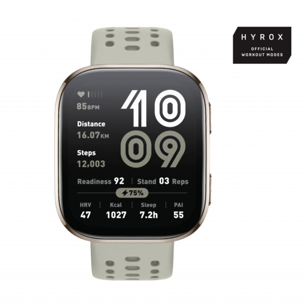 Amazfit Bip 6 Stone 5 cm (1.97") AMOLED Digitaal 390 x 450 Pixels Touchscreen Goud GPS - Afbeelding 7