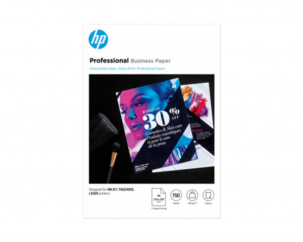 HP Professional Business Paper, glanzend, 180 g/m2, A4 (210 x 297 mm), 150 vellen