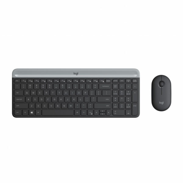 Logitech 920-009194 toetsenbord Inclusief muis Universeel RF Draadloos AZERTY Belgisch Grafiet - Afbeelding 2