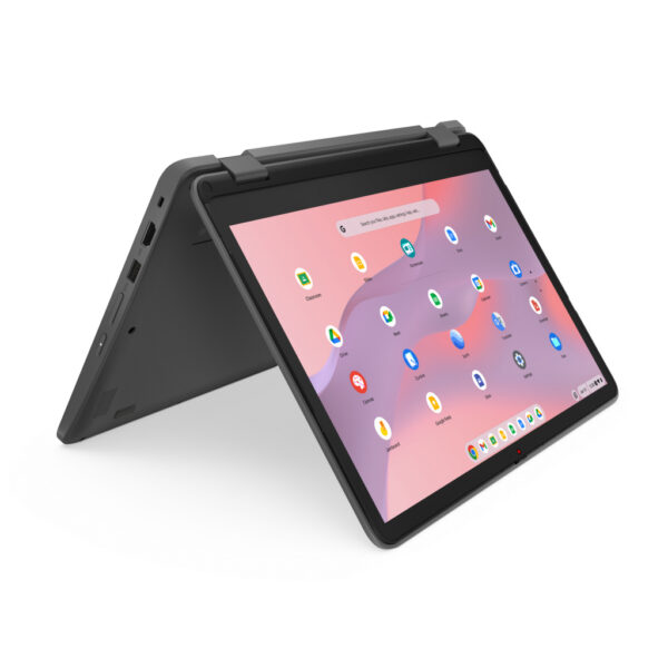 Lenovo 500e Yoga Chromebook Gen 4 Intel® N N100 31 cm (12.2") Touchscreen WUXGA 8 GB LPDDR5-SDRAM 64 GB eMMC Wi-Fi 6E (802.11ax) - Afbeelding 9