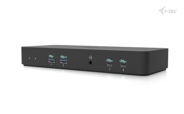 i-tec USB-C Intelligent Triple Display Docking Station + Power Delivery 100W - Afbeelding 2