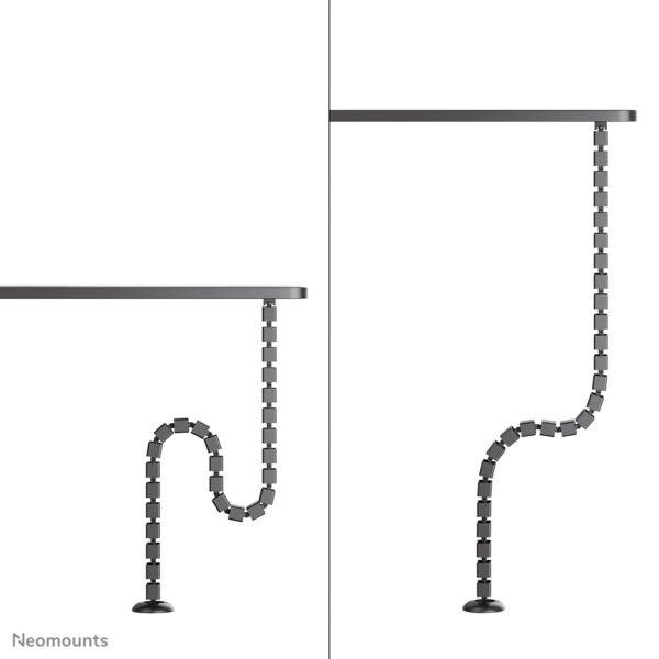 Neomounts ADS06-130BL Kabelgeleider - schroefbevestiging - universeel - Afbeelding 4