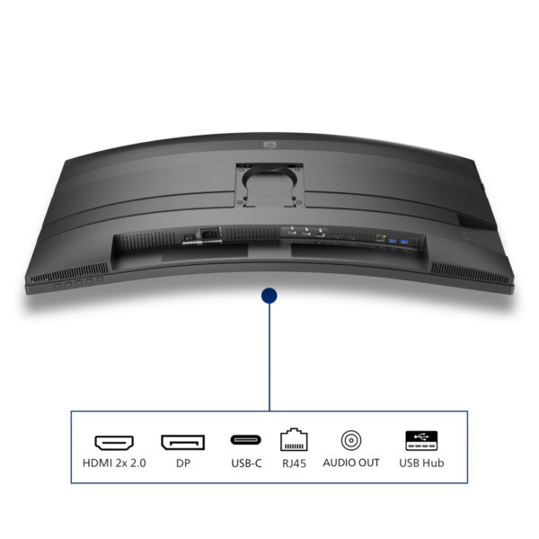 Philips 5000 series 34B2U5600C/00 computer monitor 86,4 cm (34") 3440 x 1440 Pixels Dual QHD LCD Grijs - Afbeelding 9