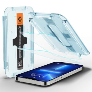 Spigen AGL03385 scherm- & rugbeschermer voor mobiele telefoons Doorzichtige schermbeschermer Apple 2 stuk(s)