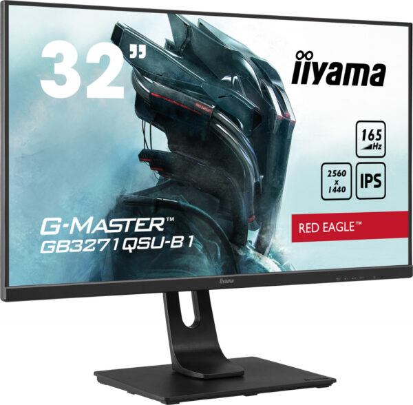 iiyama G-MASTER GB3271QSU-B1 computer monitor 80 cm (31.5") 2560 x 1440 Pixels Wide Quad HD LED Zwart