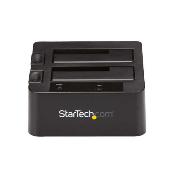 StarTech.com USB 3.1 (10bps) dubbel harddisk docking station voor 2,5 en/of 3,5" SATA SSD/HDD - Afbeelding 2