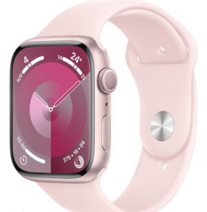 Apple Watch Series 9 45 mm Digitaal 396 x 484 Pixels Touchscreen Roze Wifi GPS