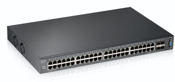 Zyxel XGS2210-52 Managed L2 Gigabit Ethernet (10/100/1000) 1U Zwart - Afbeelding 3