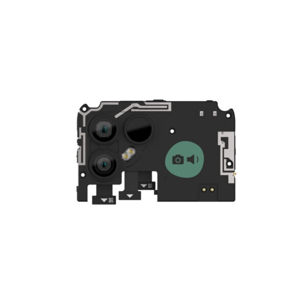 Fairphone F4CAMR-1ZW-WW1 mobiele telefoon onderdeel Cameramodule achterkant Zwart