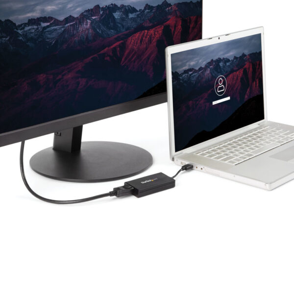 StarTech.com USB 3.0 naar 4K DisplayPort externe Multi-Monitor grafische videoadapter – DisplayLink gecertificeerd – Ultra - Afbeelding 3