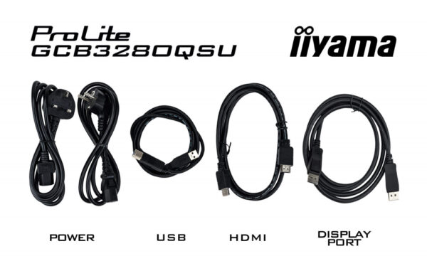 iiyama G-MASTER GCB3280QSU-B2 computer monitor 80 cm (31.5") 2560 x 1440 Pixels Dual QHD LED Zwart - Afbeelding 12
