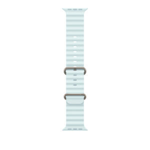Apple MXTF3ZM/A slimme draagbare accessoire Band Blauw Fluorelastomeer, Titanium