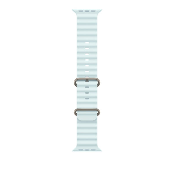 Apple MXTF3ZM/A slimme draagbare accessoire Band Blauw Fluorelastomeer, Titanium