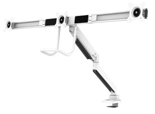 Neomounts NM-D775DX3WHITE flat panel bureau steun 68,6 cm (27") Wit - Afbeelding 4