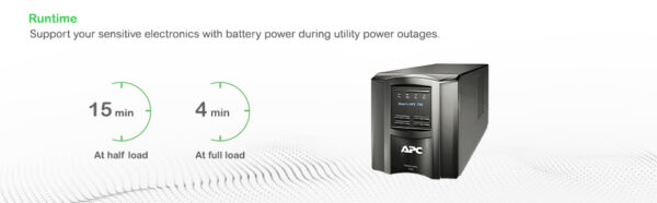 APC Smart-UPS SMT750IC - 6x C13, USB, SmartConnect, 750VA - Afbeelding 13