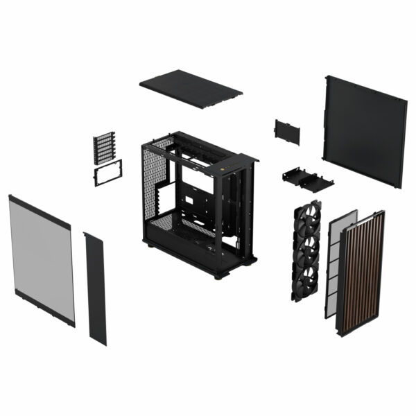 Fractal Design North XL Midi Tower Zwart, Houtskool - Afbeelding 20
