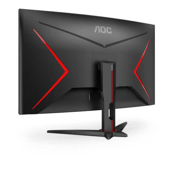 AOC G2 C32G2ZE/BK computer monitor 80 cm (31.5") 1920 x 1080 Pixels Full HD LED Zwart, Rood - Afbeelding 5