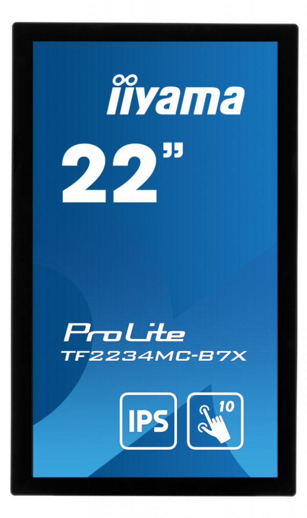 iiyama ProLite TF2234MC-B7X computer monitor 54,6 cm (21.5") 1920 x 1080 Pixels Full HD LED Touchscreen Multi-gebruiker Zwart - Afbeelding 3