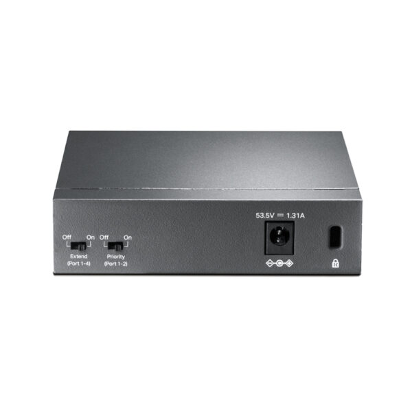 TP-Link TL-SF1005P Unmanaged Fast Ethernet (10/100) Power over Ethernet (PoE) Zwart - Afbeelding 2