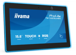 iiyama TW1625LASC-B3PNR beeldkrant Interactief flatscreen 39,6 cm (15.6") LED Wifi 450 cd/m² Full HD Zwart Touchscreen Type proc