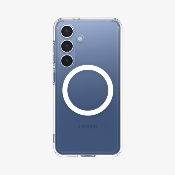 Spigen Ultra Hybrid (MagFit) mobiele telefoon behuizingen 17 cm (6.7") Hoes Transparant, Wit
