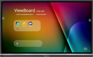 Viewsonic IFP5550-5 interactief whiteboard 139,7 cm (55") 3840 x 2160 Pixels Touchscreen Zwart HDMI