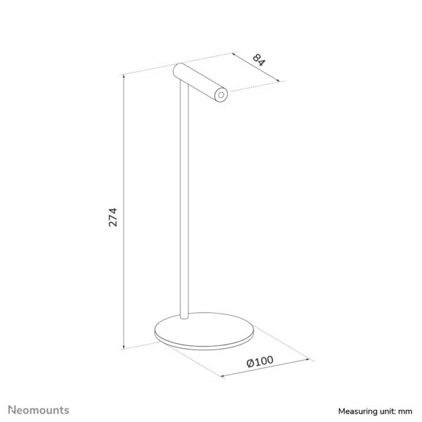 Neomounts ADS11-170SL Headset standaard - universeel - Afbeelding 10