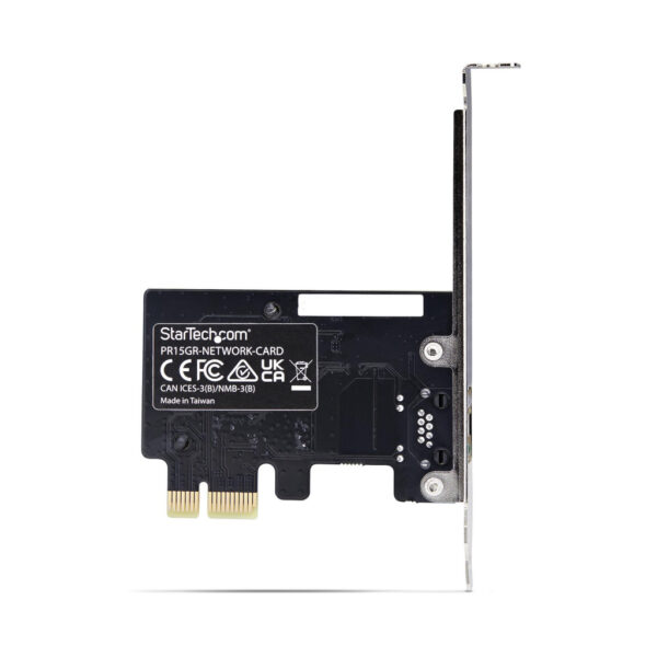 StarTech.com 1-Port 5G Gigabit PCIe Ethernet Adapter Kaart, 5G/2.5G/1G/100M/10M PCI Express Netwerkkaart, Realtek RTL8126, Windo - Afbeelding 6