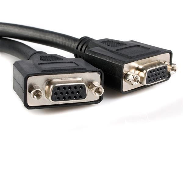 StarTech.com 20 cm LFH-59 Mannelijk naar Twee Vrouwelijk VGA DMS-59 Kabel - Afbeelding 5