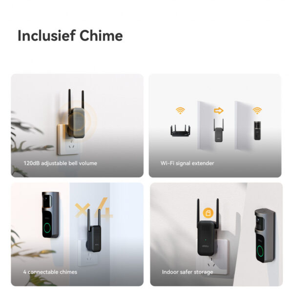 Imou Doorbell 2S Kit Zwart - Afbeelding 25