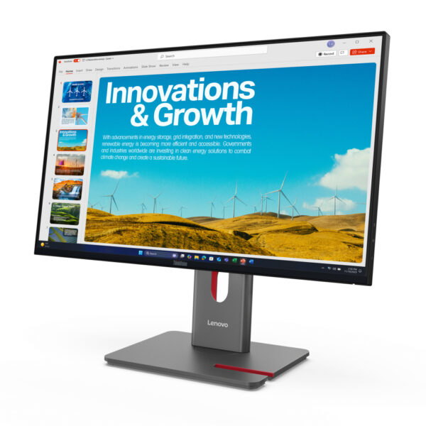 Lenovo ThinkVision P24QD-40 LED display 60,5 cm (23.8") 2560 x 1440 Pixels Quad HD LCD Zwart - Afbeelding 11