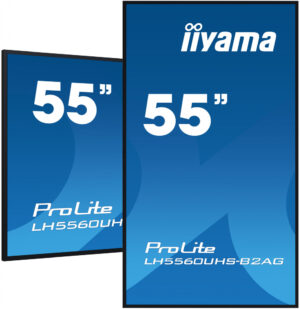 iiyama LH5560UHS-B2AG beeldkrant Digitaal A-kaart 139,7 cm (55") LED Wifi 500 cd/m² 4K Ultra HD Zwart Type processor Android 11