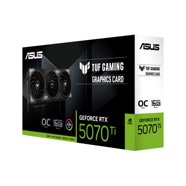 ASUS TUF Gaming TUF-RTX5070TI-O16G-GAMING NVIDIA GeForce RTX 5070 Ti 16 GB GDDR7 - Afbeelding 12