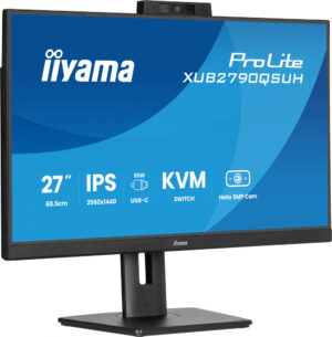 iiyama ProLite XUB2790QSUH-B2 computer monitor 68,6 cm (27") 2560 x 1440 Pixels Wide Quad HD LED Zwart