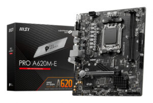 MSI PRO A620M-E moederbord AMD A620 Socket AM5 micro ATX