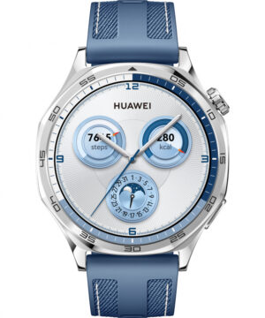 Huawei WATCH GT5 46mm 3,63 cm (1.43") AMOLED Digitaal 466 x 466 Pixels Roestvrijstaal GPS