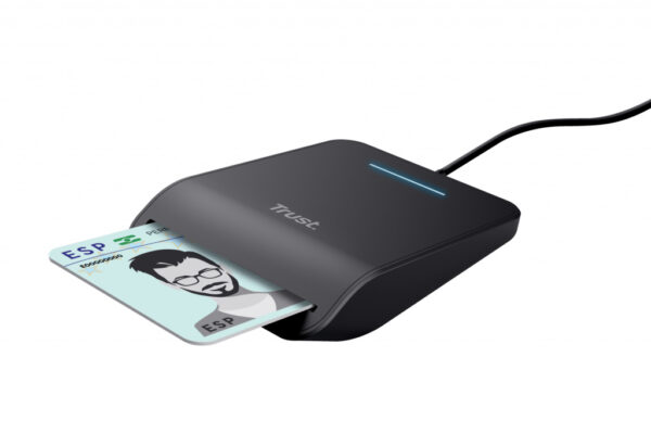 Trust Primo smart card reader Binnen USB CardBus+USB 2.0 Zwart - Afbeelding 4
