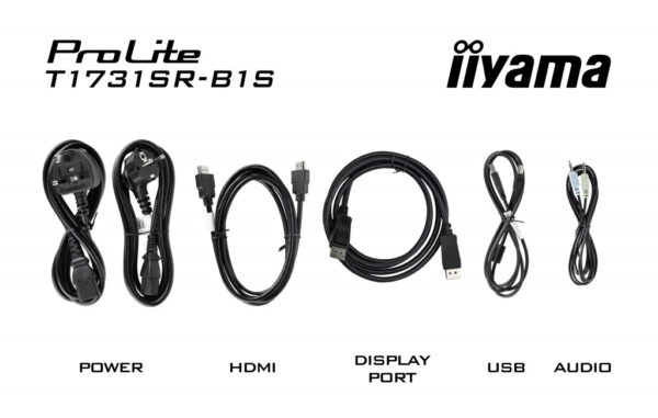 iiyama ProLite T1731SR-B1S computer monitor 43,2 cm (17") 1280 x 1024 Pixels SXGA LCD Touchscreen Zwart - Afbeelding 17