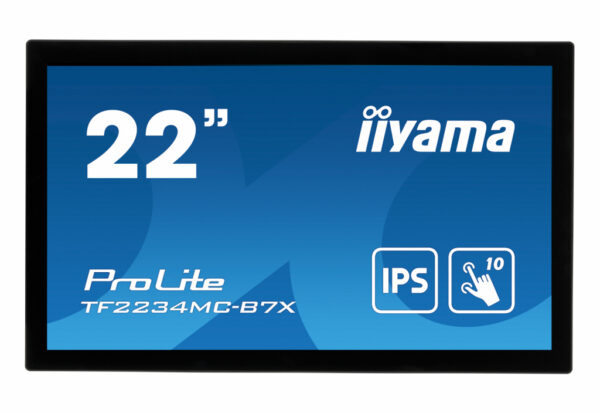 iiyama ProLite TF2234MC-B7X computer monitor 54,6 cm (21.5") 1920 x 1080 Pixels Full HD LED Touchscreen Multi-gebruiker Zwart - Afbeelding 2