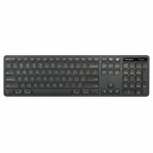 Targus EcoSmart AKB874UK toetsenbord Universeel USB QWERTY Brits Engels Zwart