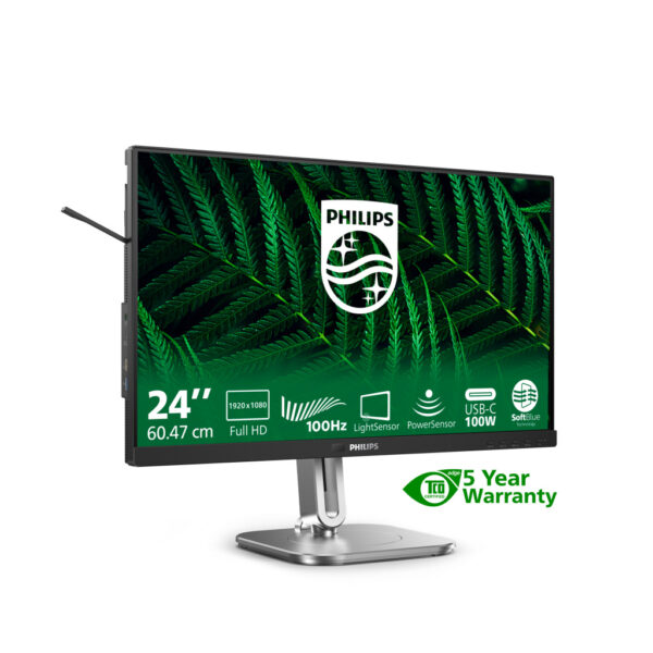 Philips 5000 series 24B2G5301/00 computer monitor 60,5 cm (23.8") 1920 x 1080 Pixels Full HD LCD Zwart - Afbeelding 11
