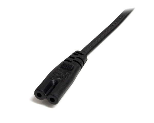StarTech.com 2m Laptop Stroomkabel, EU Plug naar C7, 2.5A 250V, 18AWG, Laptop Vervangkabel, Printer Voedingskabel, Laptop Lader - Afbeelding 3