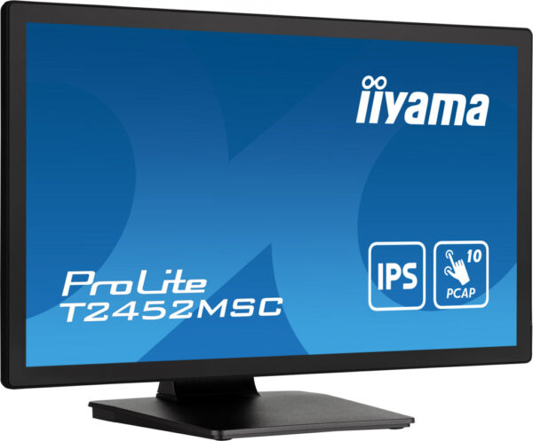 iiyama ProLite T2452MSC-B1 computer monitor 60,5 cm (23.8") 1920 x 1080 Pixels Full HD LCD Touchscreen Multi-gebruiker Zwart - Afbeelding 4