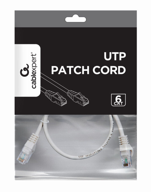Gembird CAT6A Patchkabel Ungeschirmt 0.5m - PP6U-CU-0.5m - Afbeelding 3