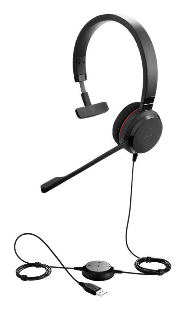 Jabra Evolve 30 II Headset Bedraad Hoofdband Kantoor/callcenter USB Type-C / USB Type-A Zwart - Afbeelding 2