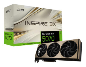 MSI VGA GeForce RTX 5070 12G INSPIRE 3X OC