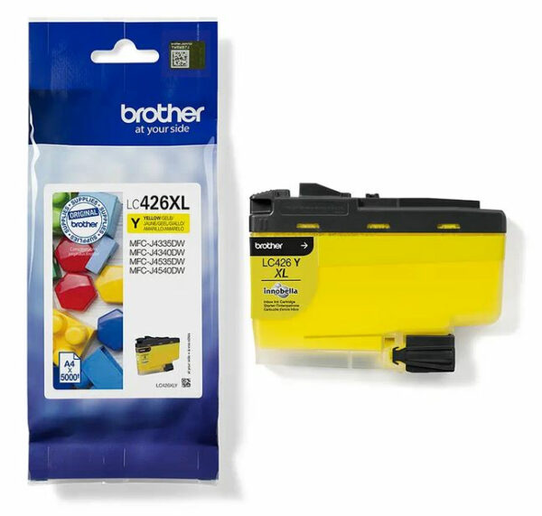 Brother LC-426XLY inktcartridge 1 stuk(s) Origineel Hoog (XL) rendement Geel - Afbeelding 3