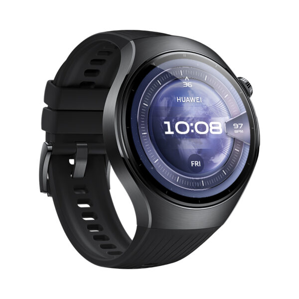 Huawei WATCH 5 3,81 cm (1.5") AMOLED 46 mm Digitaal 466 x 466 Pixels Touchscreen Zwart Wifi GPS - Afbeelding 6