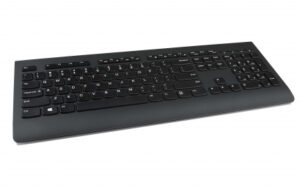 Lenovo 4X30H56844 toetsenbord Universeel RF Draadloos Belgisch, Frans Zwart