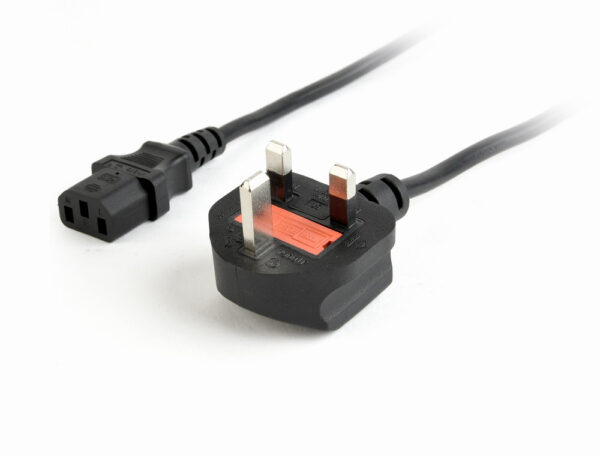 Gembird PC-187 electriciteitssnoer Zwart 1,8 m C13 stekker 3-pin - Afbeelding 2